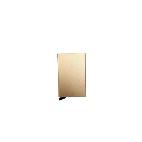 Tarjetero Protector Metal Dorado 221-008