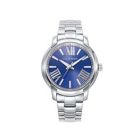 Reloj Viceroy Chic Mujer Plateado y Azul Analógico 401266-33