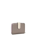 Billetera TOUS New Dubai Saffiano Plateada Pequeña 295901126