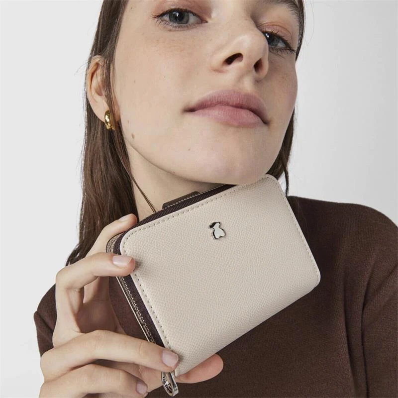 Cartera TOUS New Dubai Beige y Marrón 195930012