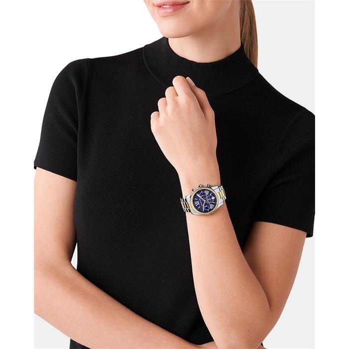 Reloj Michael Kors Lexington Bicolor Cronógrafo MK7218