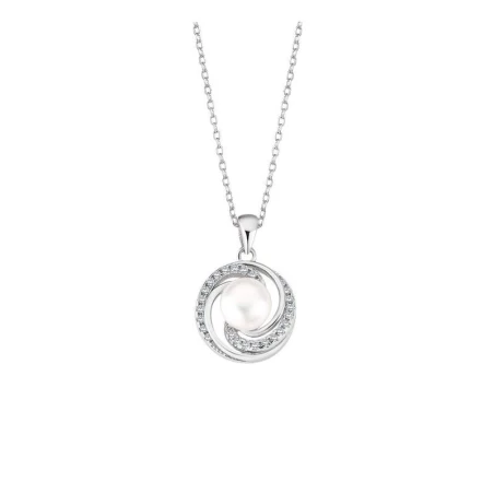 Gargantilla Lotus Silver Pearls LP3095-1/1