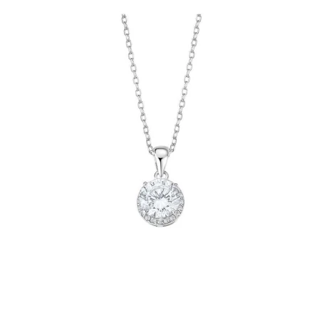 Gargantilla Lotus Silver Mujer Plata y Circonitas Blancas LP3104-1/1