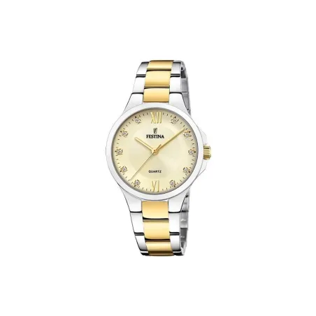 Reloj Festina Mujer Bicolor Champán Analógico F20618/1