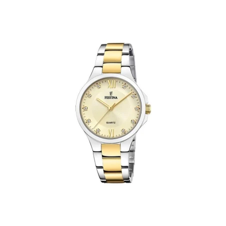 Reloj Festina Mujer Bicolor Champán Analógico F20618/1