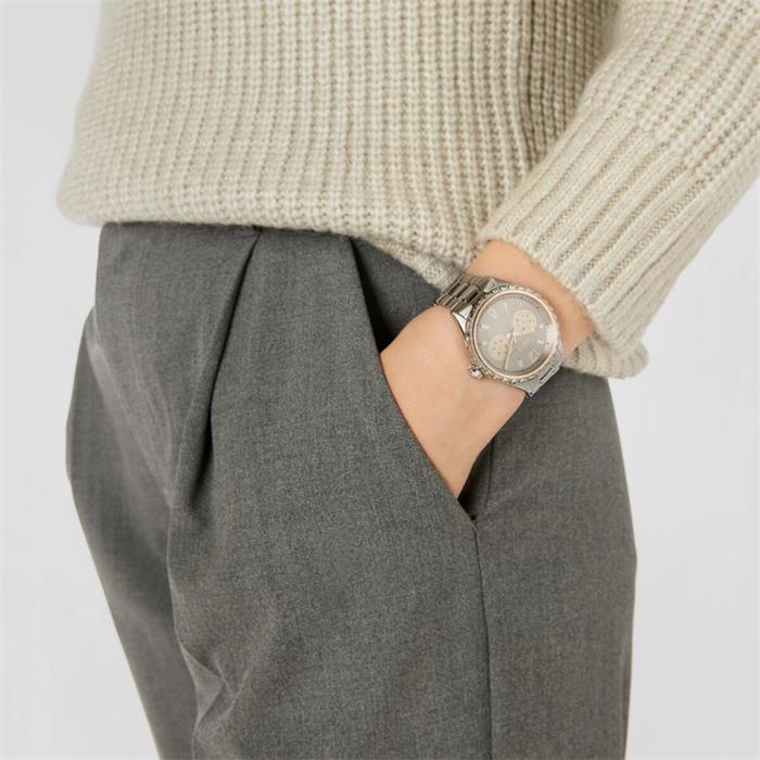 Reloj TOUS Watches T-Bear Plateado y Rosado Multifunción 200351034