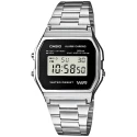 Reloj Casio Vintage Unisex Plateado Digital A158WEA-1EF