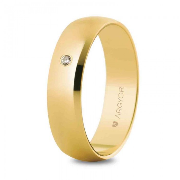 Alianza de boda oro 50505D