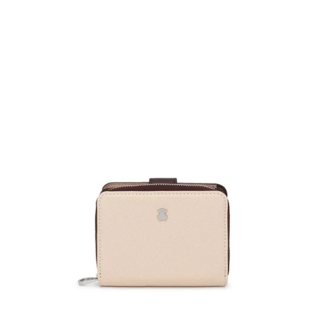Cartera TOUS New Dubai Beige y Marrón 195930012