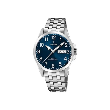 Reloj Festina Classics Hombre Plateado y Azul F20357/C