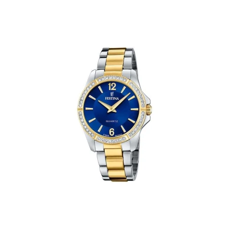 Reloj Festina Mujer Acero Inoxidable Plateado, Dorado y Azul F20594/2