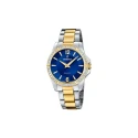 Reloj Festina Mujer Acero Inoxidable Plateado, Dorado y Azul F20594/2