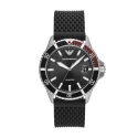 Reloj Emporio Armani Diver Hombre Negro Analógico AR11341