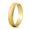 Alianza boda oro 5 mm hielo 50505H