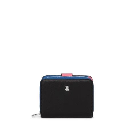 Cartera TOUS New Dubai Negro y Azul 195930011