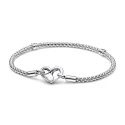 Pulsera Pandora Moments Cadena con Tachuelas 592453C00
