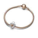 Charm Pandora Candado Corazón Divisible 2 Tonos 782505C00