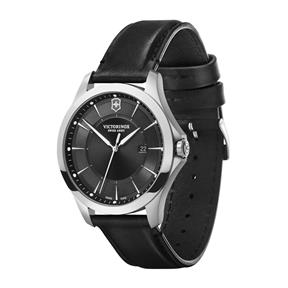 Reloj Victorinox Alliance Gent Hombre Negrro y Plateado Analógico V241904 2