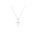 Gargantilla Itemporality Signals Cruz Plata y Perlas 2mm SNL-101-041-UU
