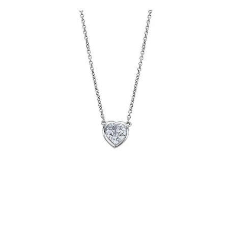 Gargantilla Lotus Silver Charming Lady Corazón Plata y Circonita LP2000-1/1