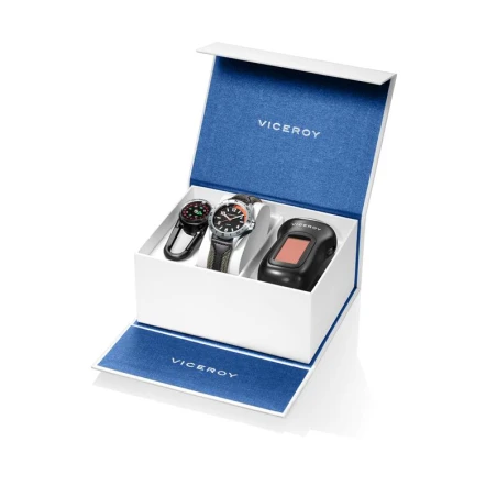 Reloj Viceroy Next Niño Verde Militar y Negro Analógico 42403-54