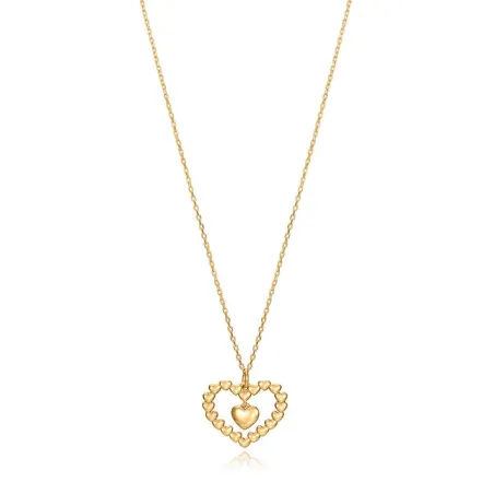 Gargantilla Viceroy Fashion Love Corazón Acero Baño Oro 13122C100-06