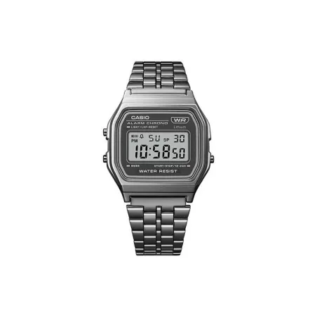 Reloj Casio Iconic Hombre Negro Cromado Digital A158WETB-1AEF