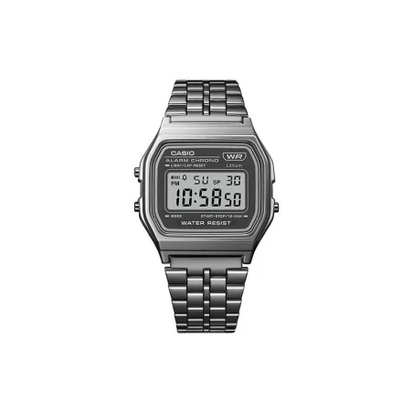 Reloj Casio Iconic Hombre Negro Cromado Digital A158WETB-1AEF