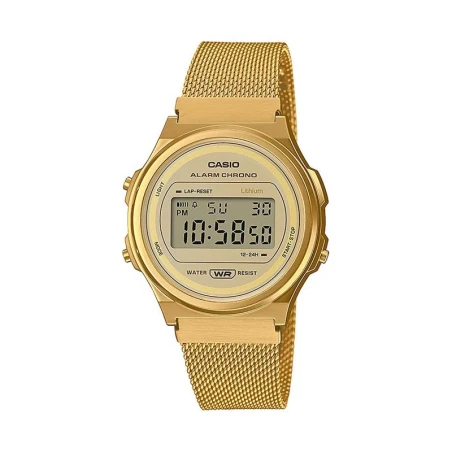 Reloj Casio Vintage Dorado Unisex Digital A171WEMG-9AEF
