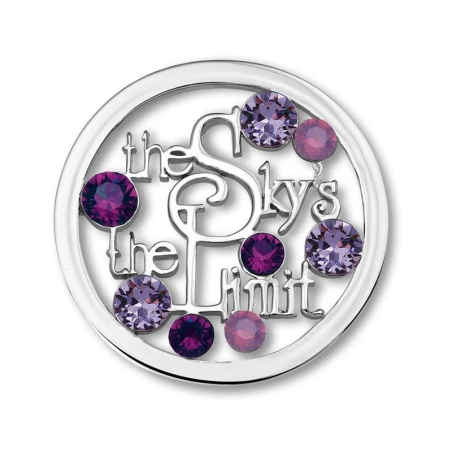 Disco Mi Moneda Baño Plata "The Sky´s the Limit" SW-SKY-14-L