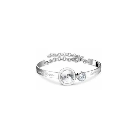 Pulsera Mi Moneda Plata y Cristales BRA-CAMV-01-19
