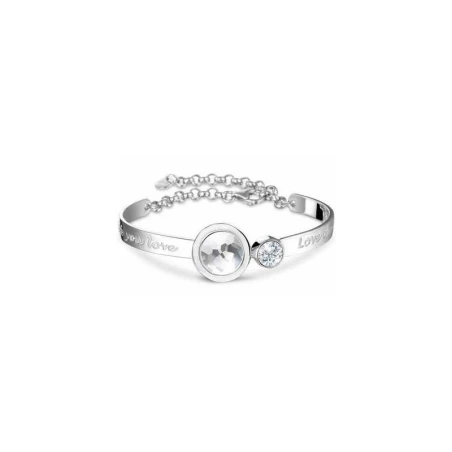 Pulsera Mi Moneda Plata y Cristales BRA-CAMV-01-19