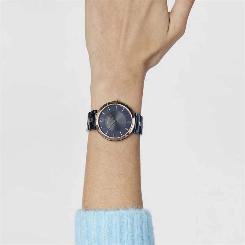 Reloj TOUS Watches S-Band Azul Marino y Rosado Analógico 200351072