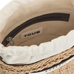 Saca TOUS Scoubidou Rafia Negro 395901575 2