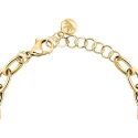 Pulsera Morellato Bagliori Acero Baño Oro y Cristales Multicolor SAVO13