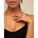Anillo UNOde50 Loved Baño Plata ANI0775MTL000