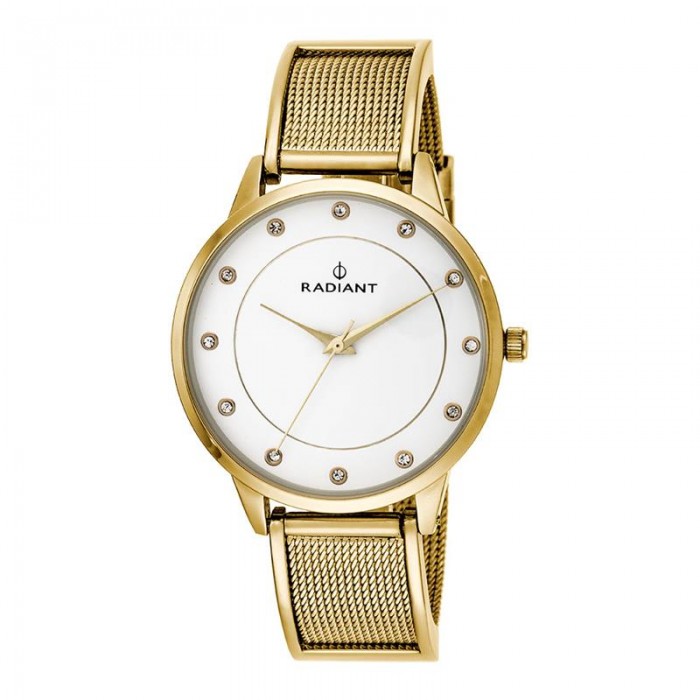 Reloj Radiant New Jungle Mujer Baño Oro Analógico RA285202