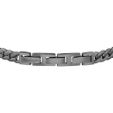Pulsera Maserati Hombre Acero Inoxidable gris y rosado JM222AVD03