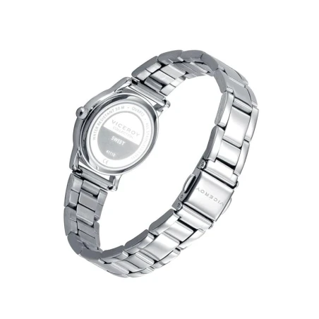 Set Reloj + Pendientes Cruz Viceroy Sweet Niña Plateado Analógico 41106-04