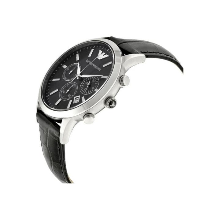 Reloj Emporio Armani Renato Hombre Negro Cronógrafo AR2447