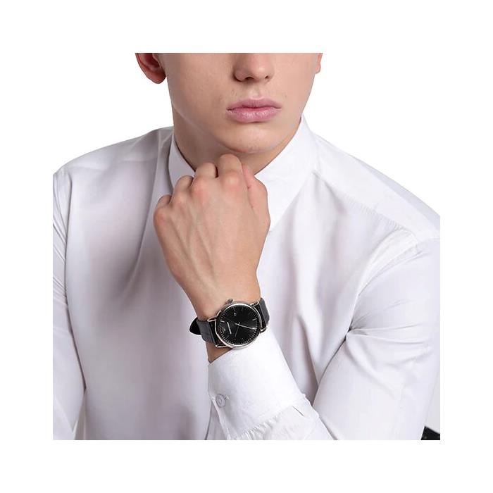 Reloj Emporio Armani Luigi Hombre Negro Analógico AR2500