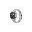 Reloj Emporio Armani Diver Hombre Plateado y Negro Analógico AR11360