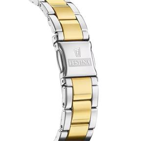 Reloj Festina Mujer Acero Inoxidable Plateado, Dorado y Azul F20594/2 2