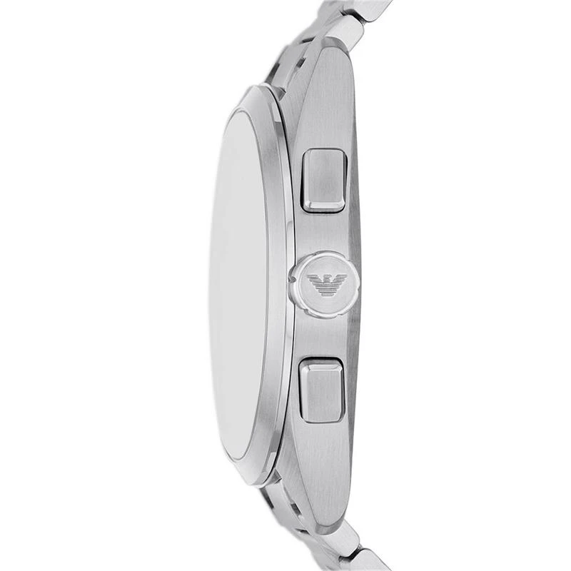 Reloj Emporio Armani Claudio Hombre Plateado y Verde Cronógrafo AR11480