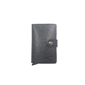 Tarjetero Piel Grabada Negro Hombre 222-103NE