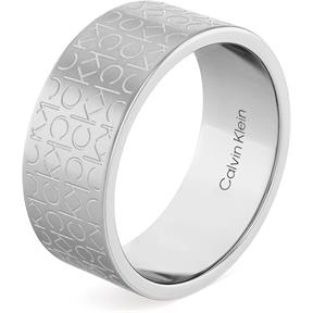 Anillo Calvin Klein Hombre Acero Inoxidable Plateado 35000437