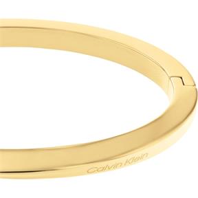 Pulsera Calvin Klein Twisted Ring Mujer Acero Inoxidable Baño Oro 35000313 2