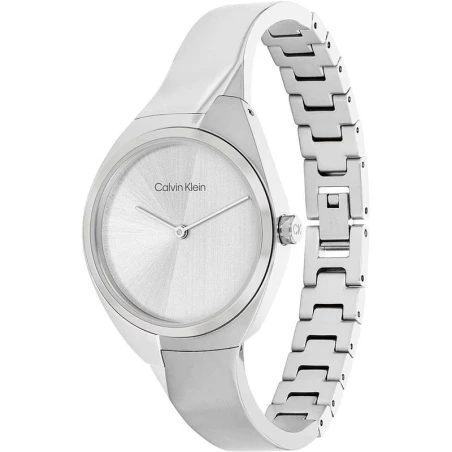 Reloj Calvin Klein Charming Mujer Acero Inoxidable Plateado Analógico 25200234