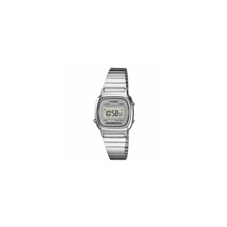 Reloj Casio Mini Plateado Mujer Digital LA670WEA-7EF