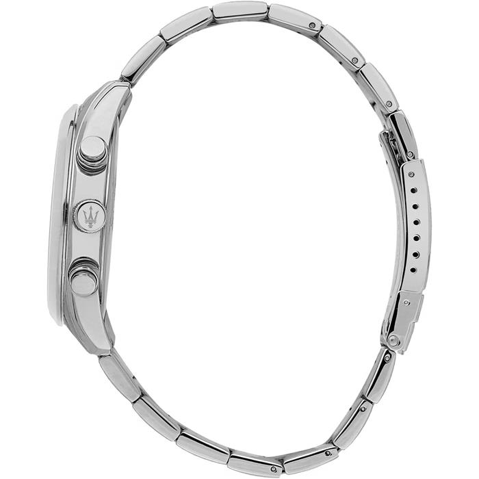 Reloj Maserati Attrazione Hombre Plateado y Azul Multifunción R8853151005